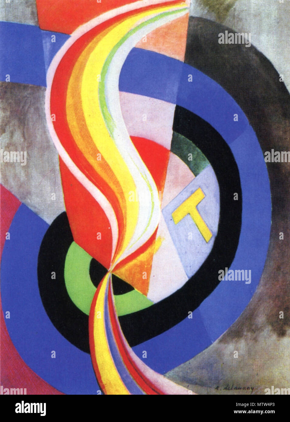 523 Robert Delaunay - Hélice - 1923 - Wilhelm-Hack-Museum Banque D'Images