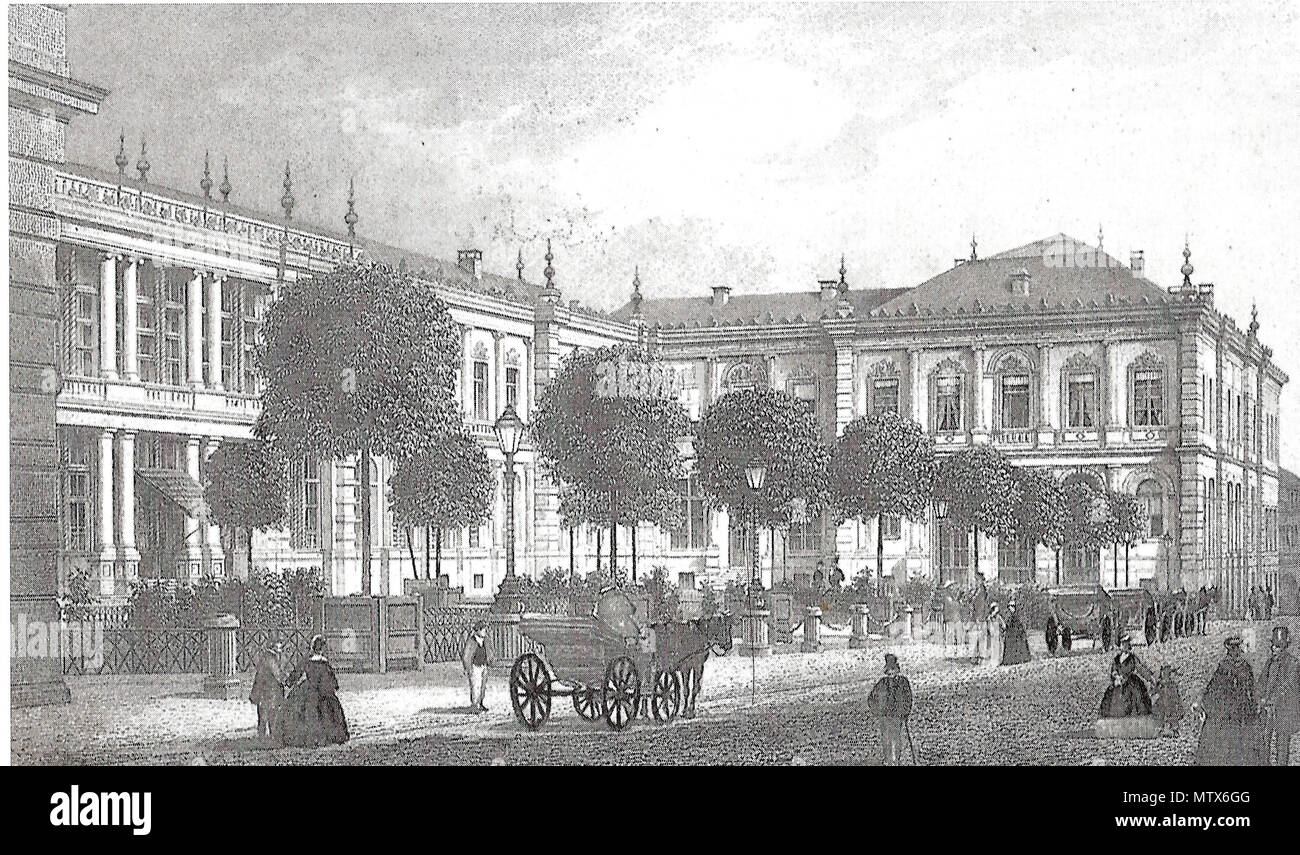 67 Kurhaus Bad Homburg 1865 kleine Résolution Banque D'Images