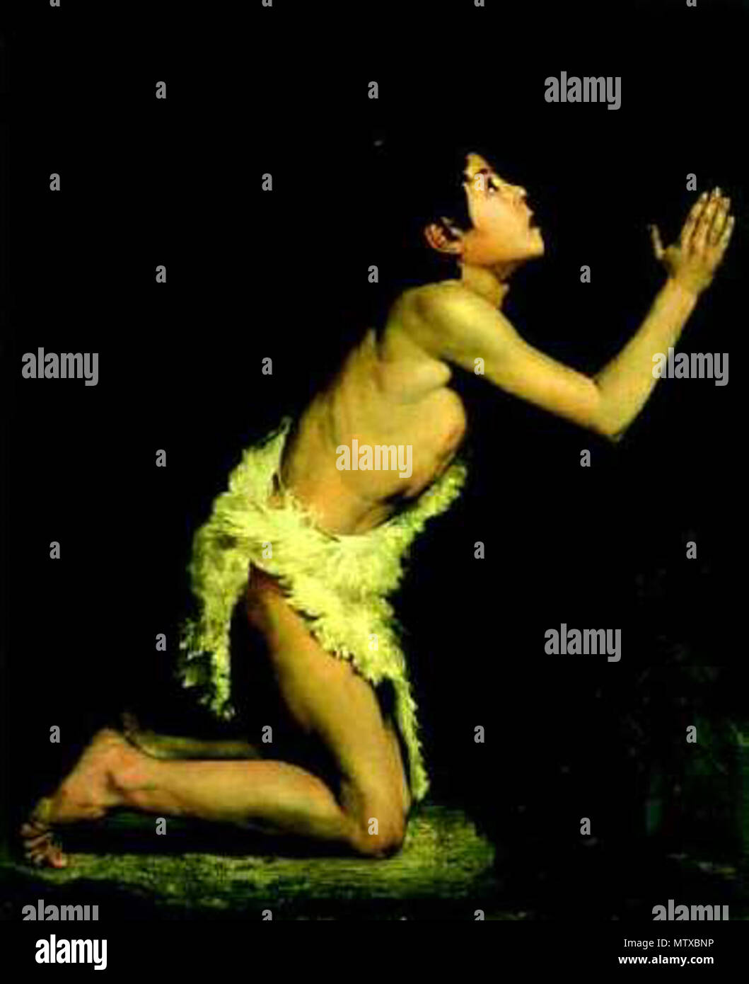 . Anglais : Saint Jean-Baptiste au désert . Émile Thivier (1858-1922) 536 Saint Jean Baptiste Banque D'Images . Anglais : Saint Jean-Baptiste au désert . Émile Thivier (1858-1922) 536 Saint Jean Baptiste Banque D'Images