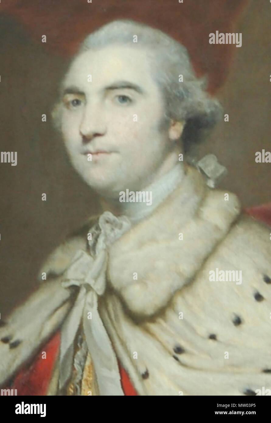 .  = =William Petty (1737-1805), 2 Comte de Shelburne, ancien Premier Ministre du Royaume-Uni (1782-1783). Peint par Sir Joshua Reynolds (1723 - 1792). Du portrait sur l'affichage à Bowood House . 8 avril 2010, 05:47 (UTC). Shelburne.jpg : Inconnu travail dérivé : Adam sk (talk) 554 recadrée Shelburne Banque D'Images
