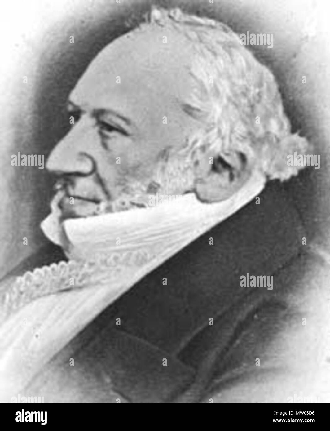 . Anglais : Moïse Montefiore . Publié 1890. Sir Moses Montefiore , de : Louis Loewe (éd.) Journal de Sir Moses Montefiore et Lady comprenant leur vie et travail enregistrée dans leurs journaux de 1812 à 1883. (2 vol.) Londres : Griffith Farran Okeden & Welsh, 1890. 561 H Sir Moses Montefiore Banque D'Images