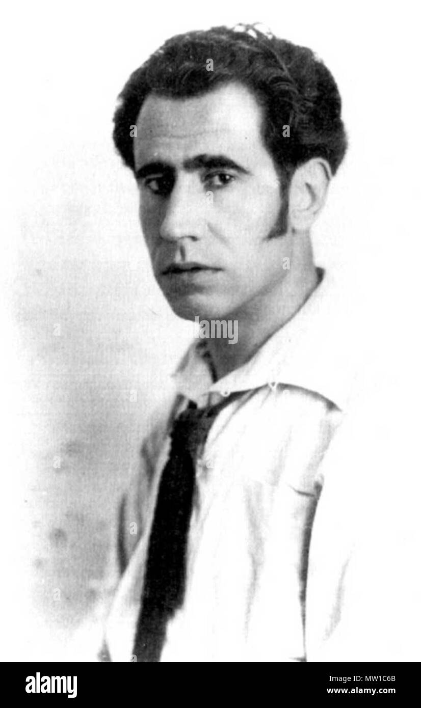 . Português : Imagem do anarquista Espagnol Ramon Ancin. 1927. Ramonacin 511 inconnu Banque D'Images