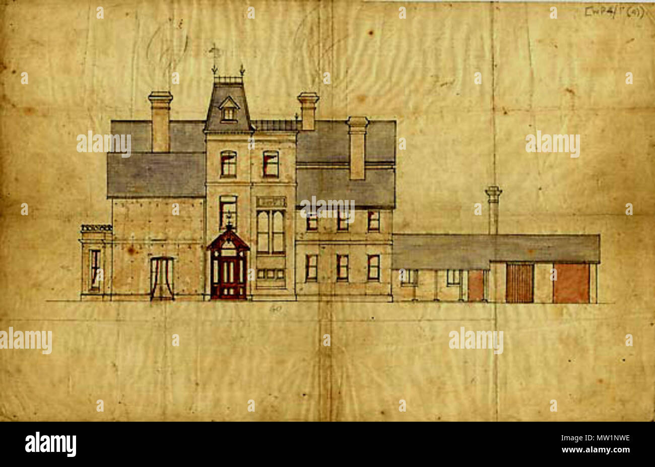 . Anglais : dessiné par Alfred Russel Wallace qui est mort en 1913 . 5 février 2009 (date d'origine). L'original a été uploader Rjm à sacs à English Wikipedia 594 l gris Dell Banque D'Images