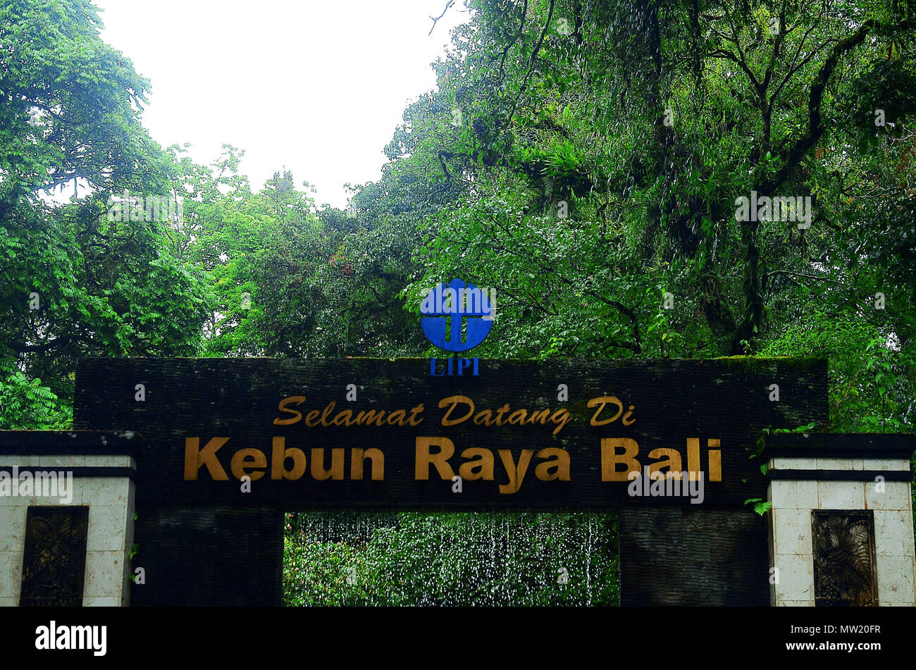 Kebun Raya Bali Banque D'Images