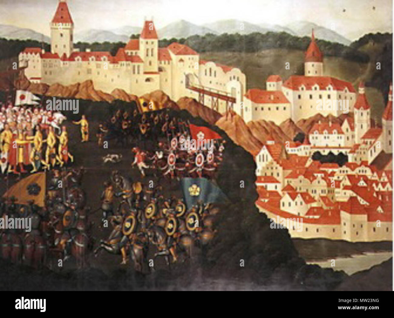 . Anglais : Witigonen Čeština : Vítkovci . Date inconnue. Witigonen 651 Anonyme Banque D'Images