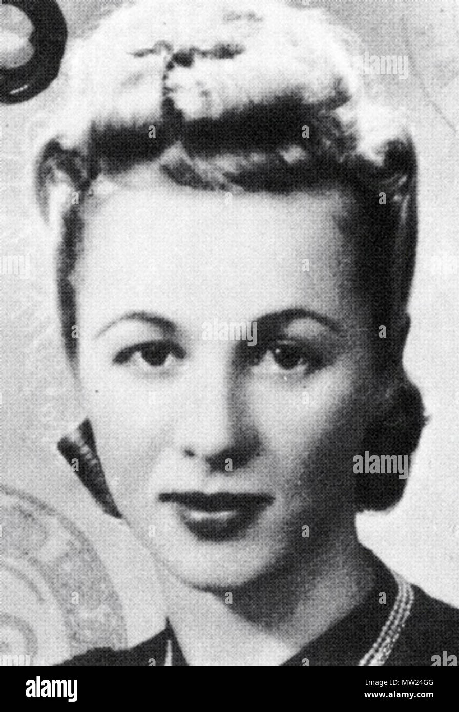 . Polski : Zofia Rapp-Kochapseudonim ńska, Marie "Springer" (ur. 25 sierpnia 1918 w Berlinie, zm. 7 lipca 1999 w Warszawie) - wywiadowczyni Komendy Głównej Armii Krajowej, Anglais : Zofia Rapp-Kochapseudonim ńska, Marie "Springer" (1918-1999) - secret agent de l'Armée polonaise de l'intérieur 1940-1944 . Nieznana, ok. 1939. Zofia Rapp-Kochanska 662 inconnu Banque D'Images