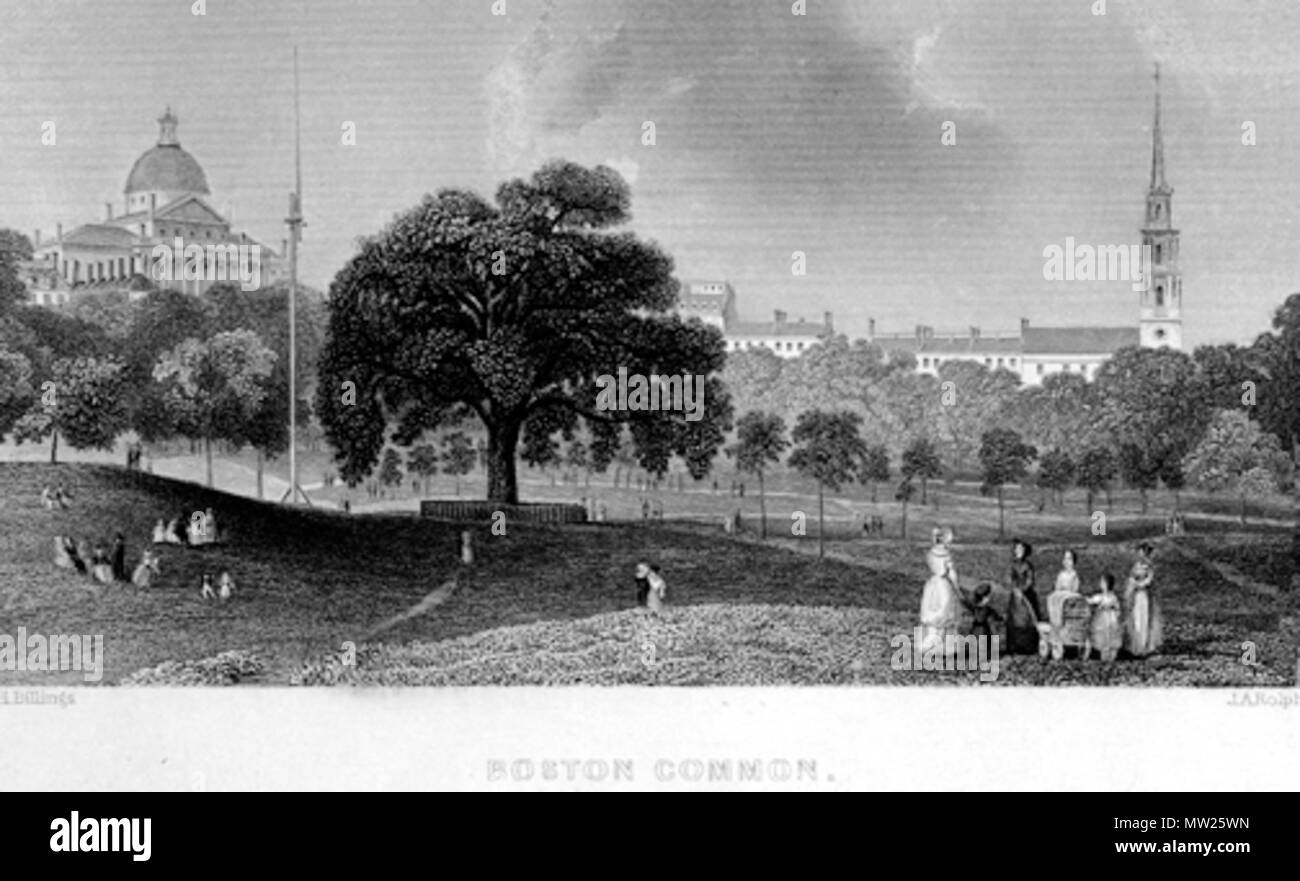 71842 BostonCommon byHammattBillings Banque D'Images