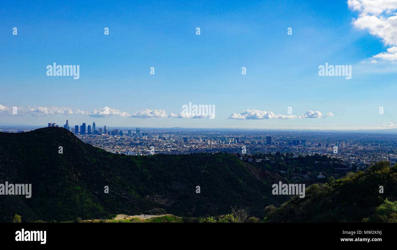 Randonnée d'Hollywood Banque D'Images