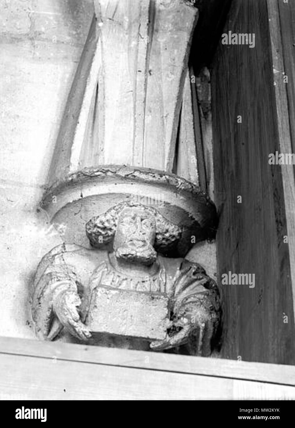 664 l'église Saint-Denis de Nointel Félix Martin-Sabon 03 Banque D'Images