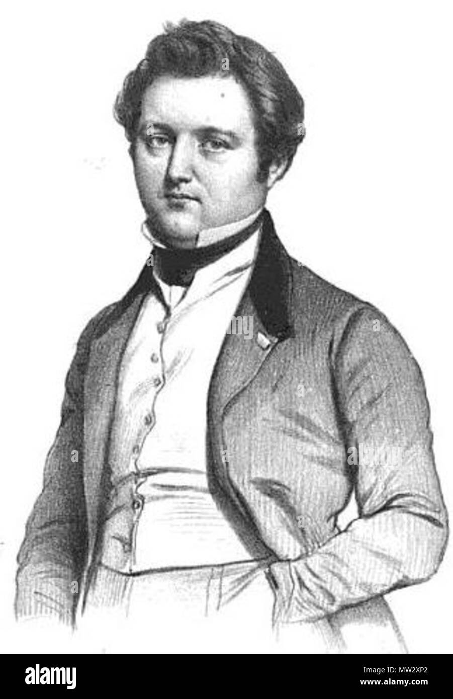 . English : Jérôme-Adolphe Blanqui. 1841. Inconnu 28 Adolphe Blanqui Banque D'Images