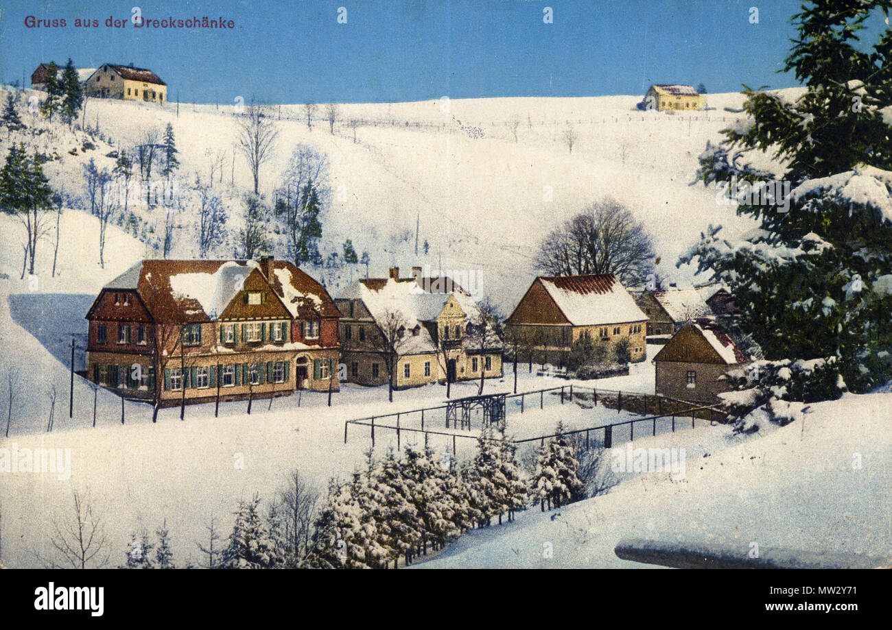 . Deutsch : Die 1924 Dreckschänke . 1924. Richard von Weickerts Witwe (Sophie) 170 1926 Dreckschaenke Banque D'Images