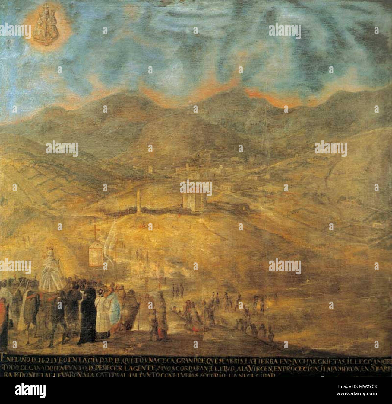 634 Virgen Guápulo Banque D'Images