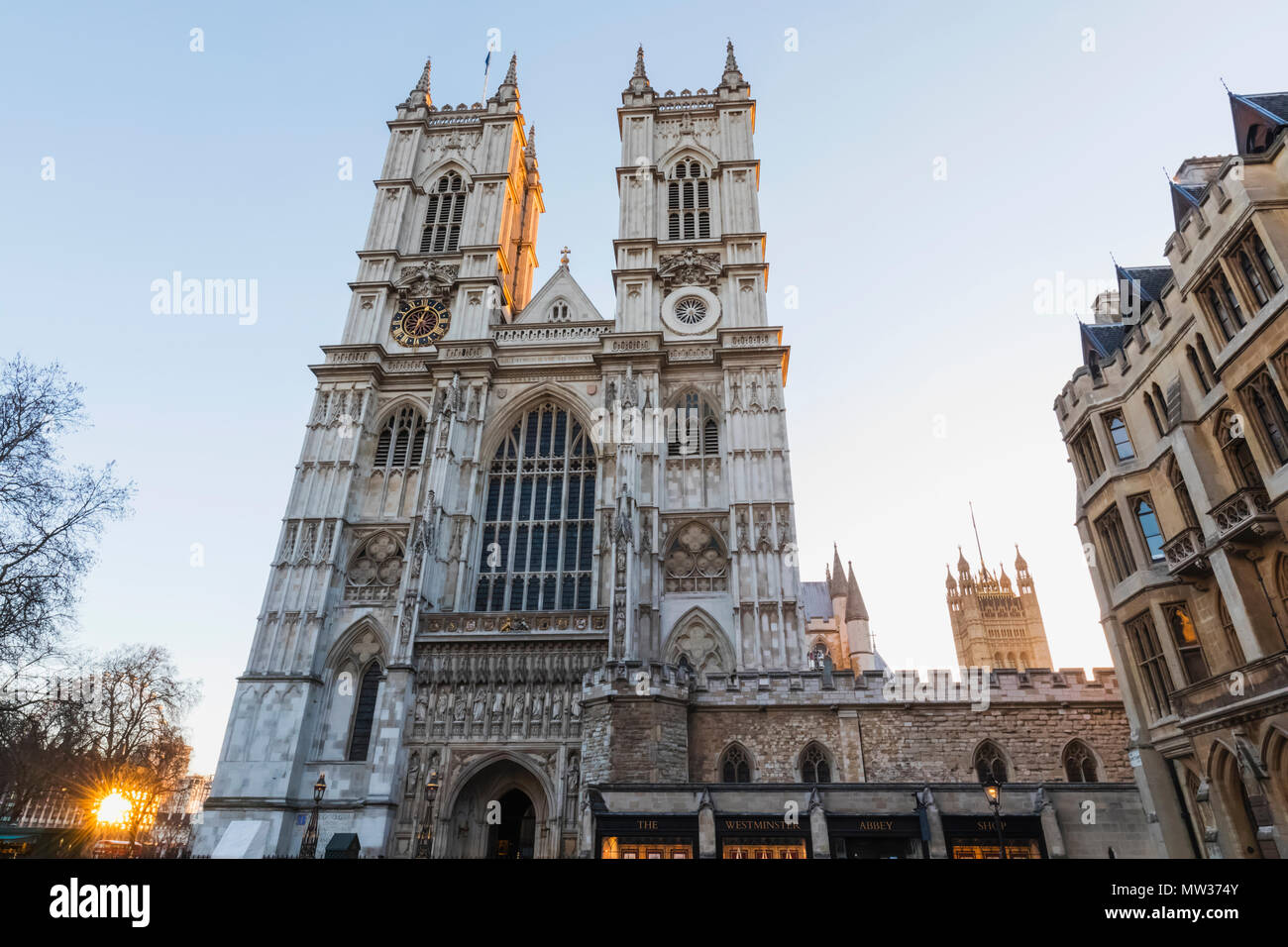 L'Angleterre, Londres, l'abbaye de Westminster, Westminter Banque D'Images