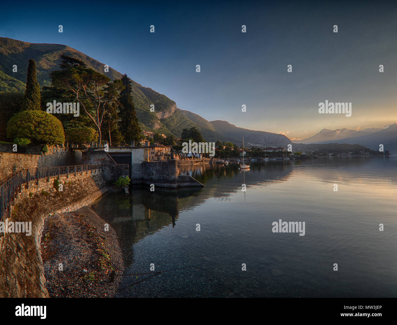 Lenno Banque D'Images