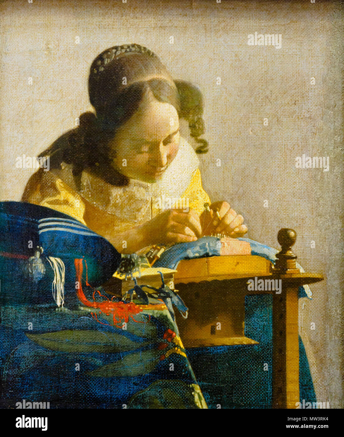 Johannes vermeer ou jan vermeer 1632 1675 Banque de photographies et d