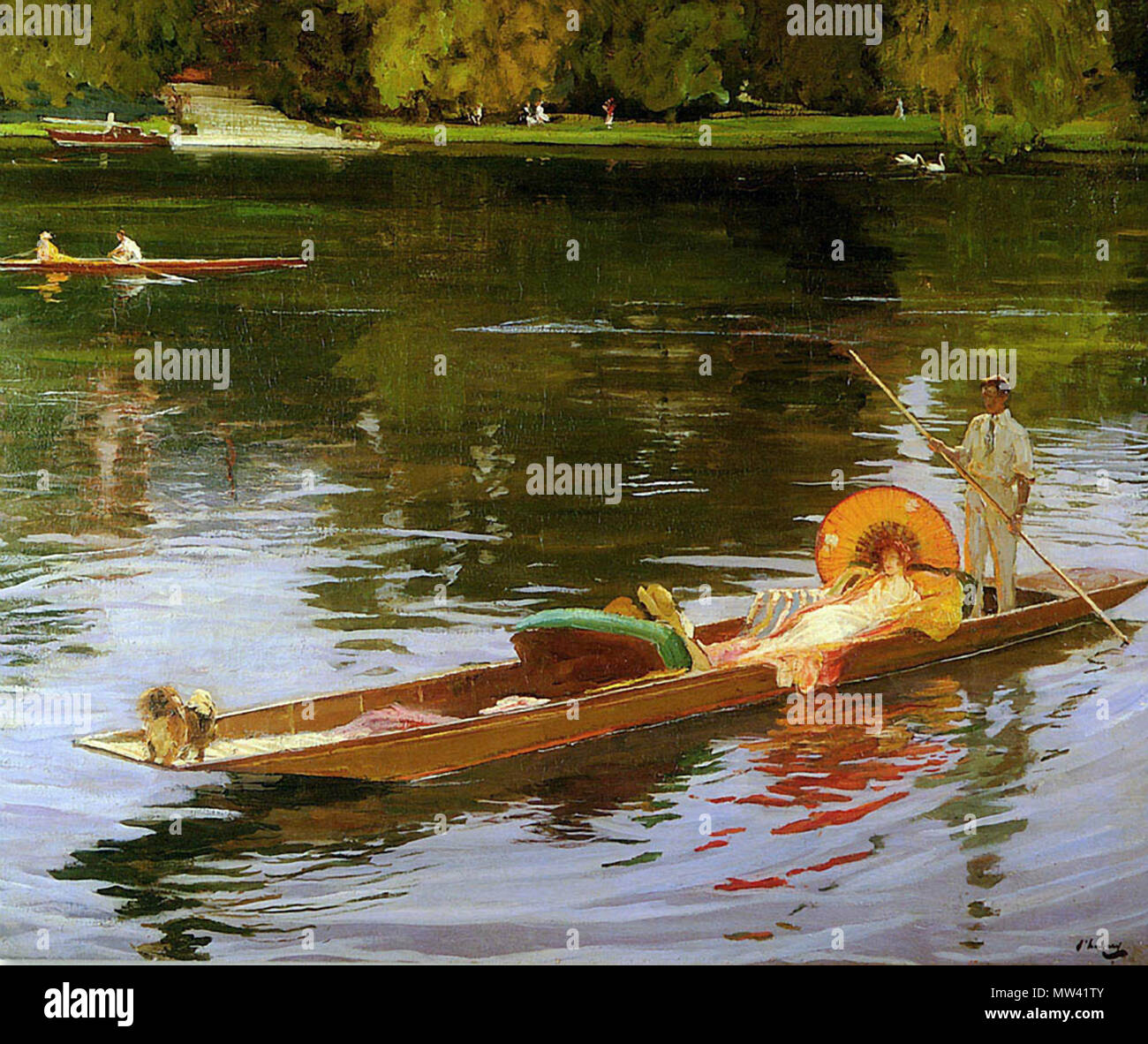 . (Лавери Джон англ. John Lavery) (1856-1941) - художник ирландский портретной пейзажной Мастер и, живописи.  = = = = = = = = = = = = = = = = = = Sir John Lavery RA (20 mars 1856 - 10 janvier 1941) était un peintre irlandais le plus connu pour ses portraits et scènes de guerre. www.youtube.com/watch ?v =yRaCb7czsQI . 18 juin 2010, 16:06. Leonid Ll 561 Sir John Lavery 360 (37858934224) Banque D'Images