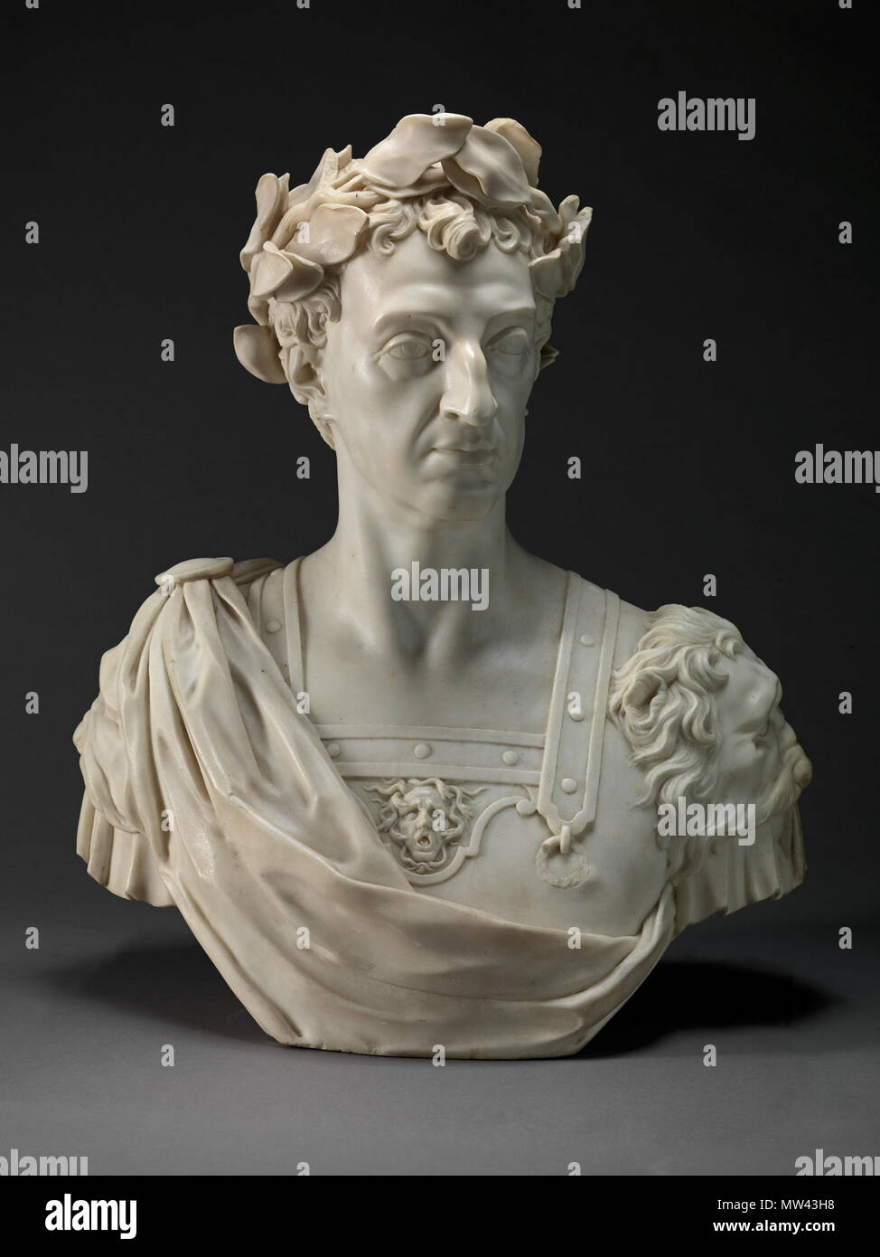 B1977.14.27 649 William III par John Michael Rysbrack Banque D'Images