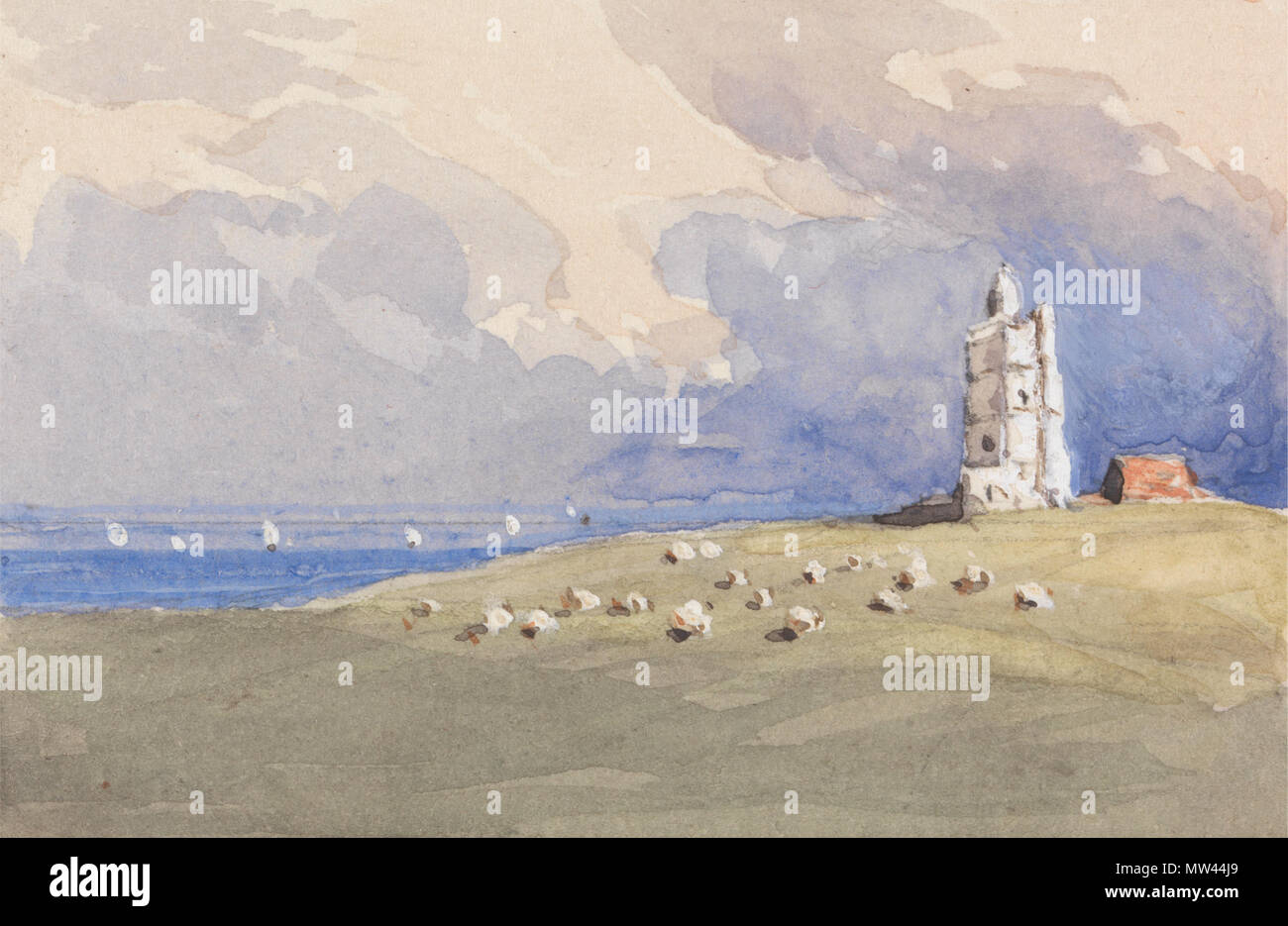 B2001.2.958 448 North Foreland Lighthouse par George Jackson Banque D'Images