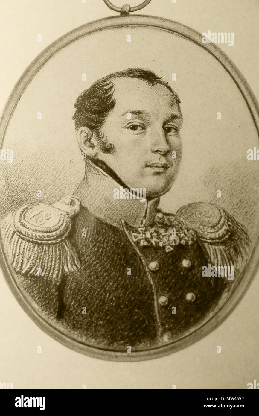 684 Пестель Павел, Иванович, 1824 г Banque D'Images