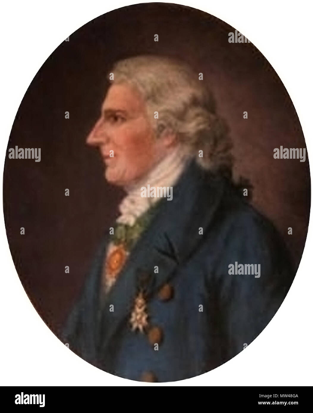 . Anglais : Olof Swartz (1760-1818), botaniste suédois . vers 1800. Peintre non identifié, ca. 1800 Olof Swartz (455) 1760-1818 Banque D'Images