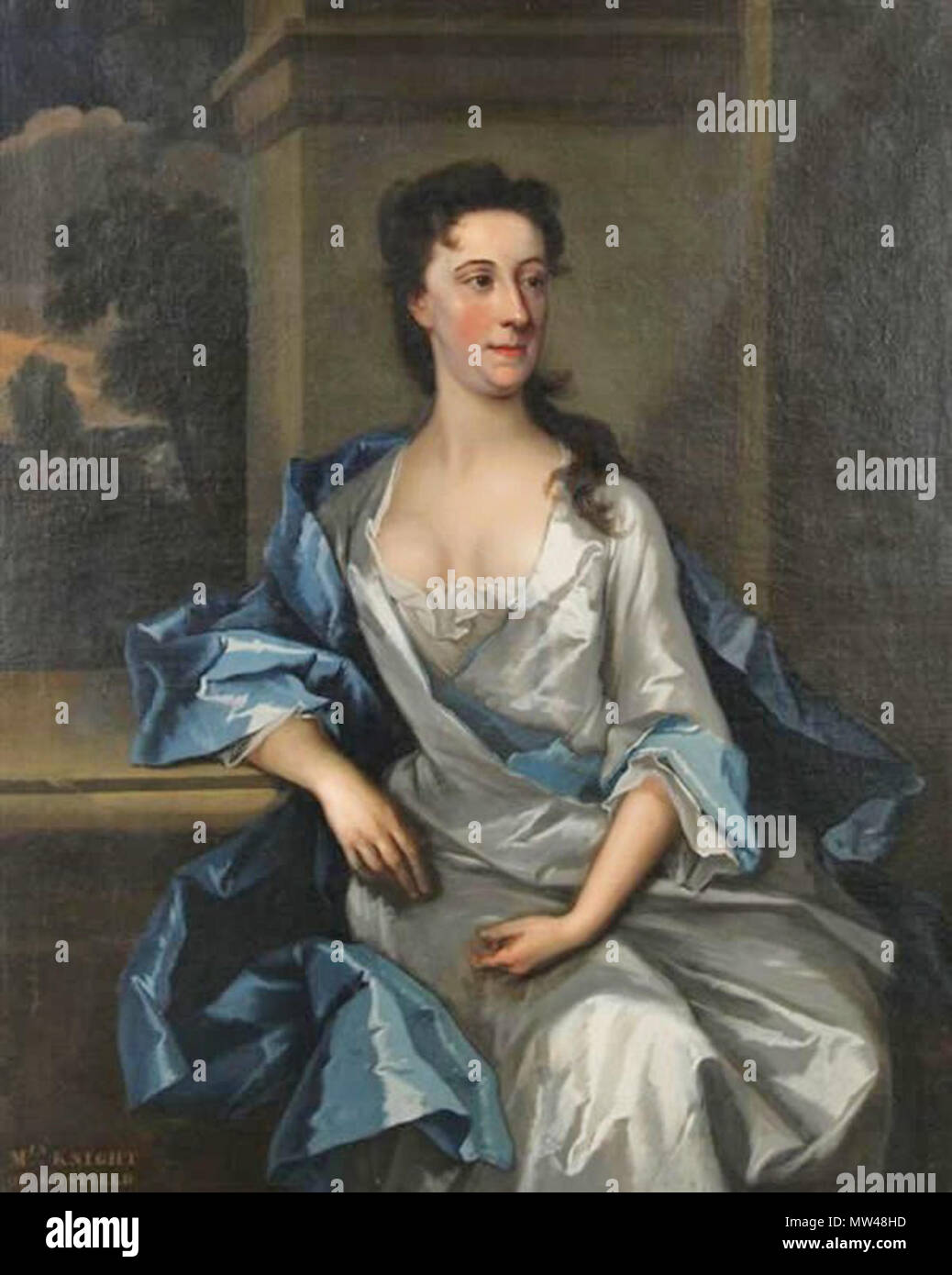 . Anglais : Portrait de Mme Chevalier de Gosfield par Joseph Blackburn . 16 octobre 2011, 09:58:35. Joseph Blackburn (1730-1778) Noms alternatifs Jonathan B. Blackburn Description American portrait painter Date de naissance/décès vers 1730 vers 1778 Lieu de naissance Angleterre période de travail entre vers 1750 et vers 1780 Le lieu de travail aux Bermudes, New England contrôle d'autorité : Q3184614 : 95815044 VIAF ULAN : 500021703 RCAC : nr89014350 RKD : WorldCat 427 8769 Mme Chevalier de Gosfield par Joseph Blackburn Banque D'Images