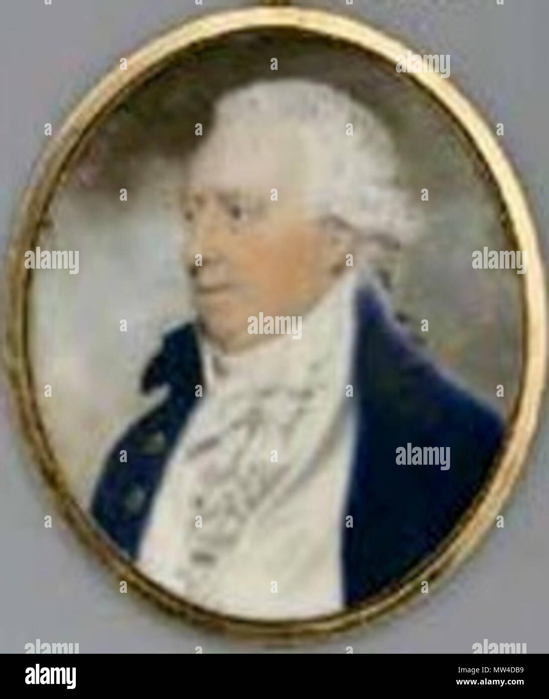 . Anglais : John Hussey, Baron de Seaton Delaval Delaval (1728-1808) . Date inconnue. John Downman (1750-1824) 321 John Hussey Delaval Banque D'Images