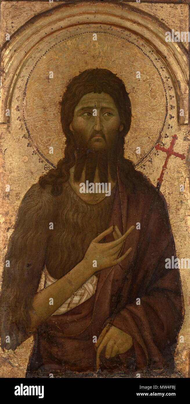 1943.243, 45365 387 Maestro-di-Città Castello-di-Saint-Jean-Baptiste-Yale-University Art-Gallery New-Haven Banque D'Images