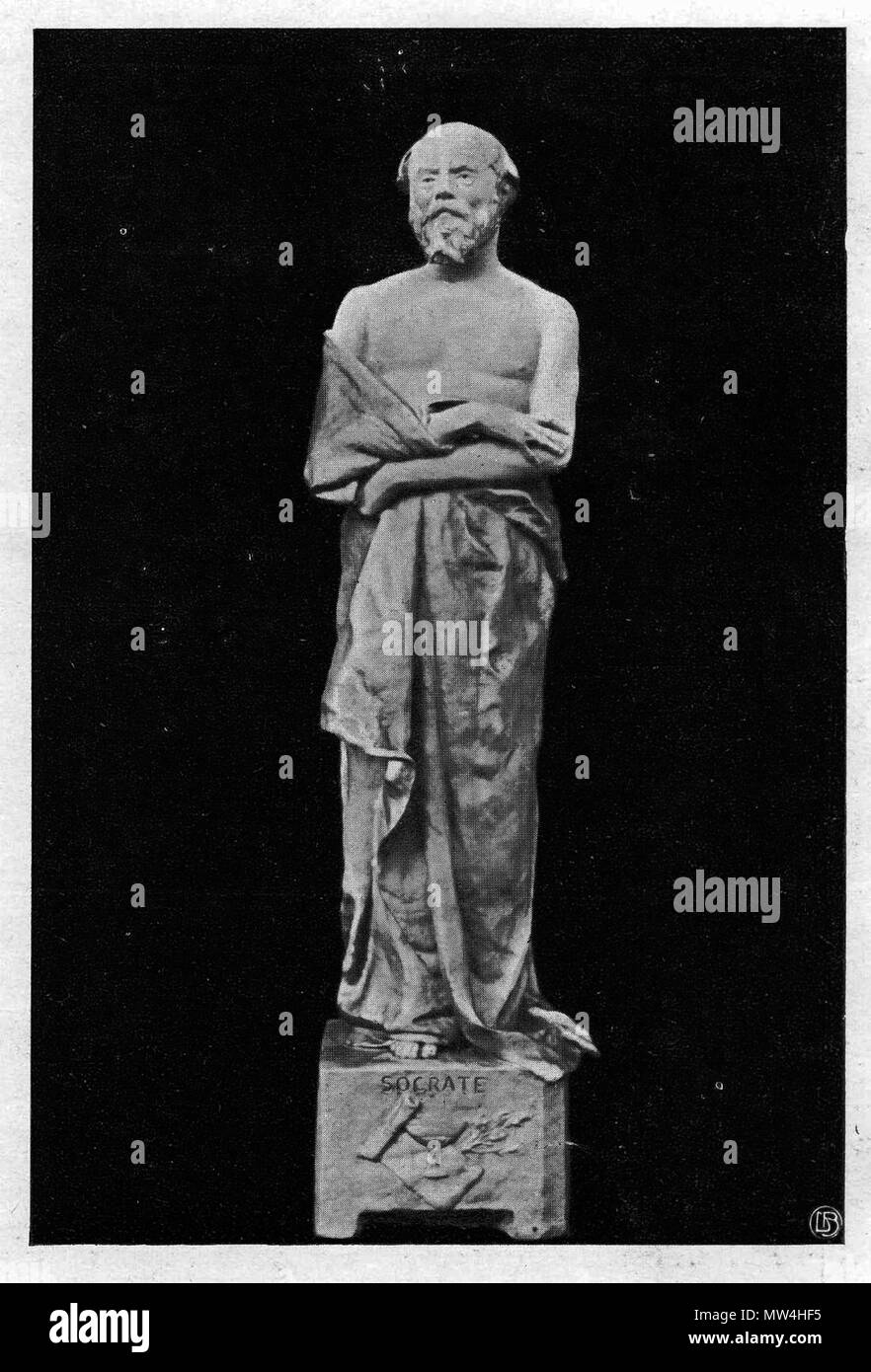 . English : Socrate devant ses juges (terre cuite) par Renzo Colombo. Exposé à Paris au Salon des Artistes Français (1884), n°3389. 21 janvier 2013, 10:19:31. Photo X. 565 Socrate devant ses juges Banque D'Images