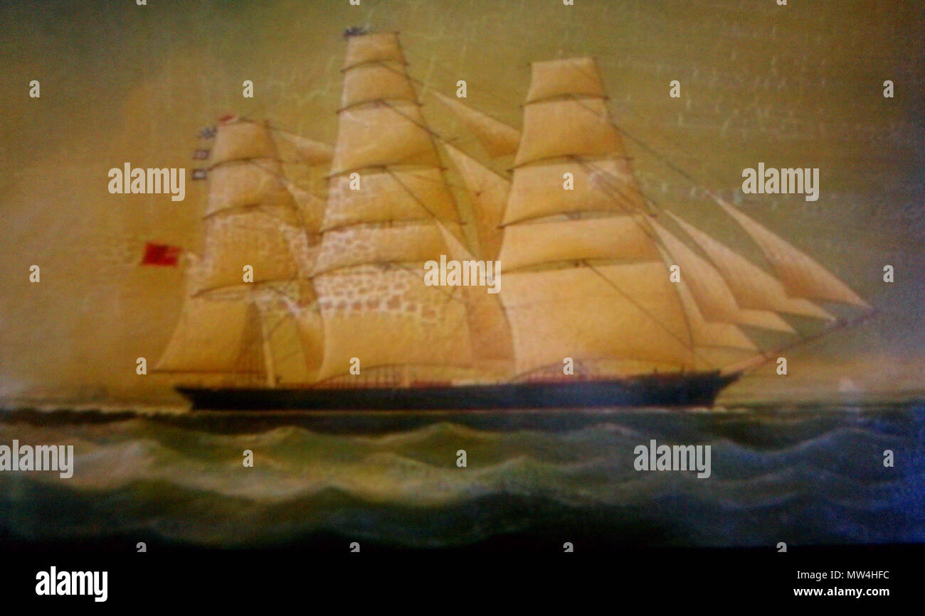 . Clipper Windhover . 1870. Inconnu 650 Windhover Clipper Thé Banque D'Images