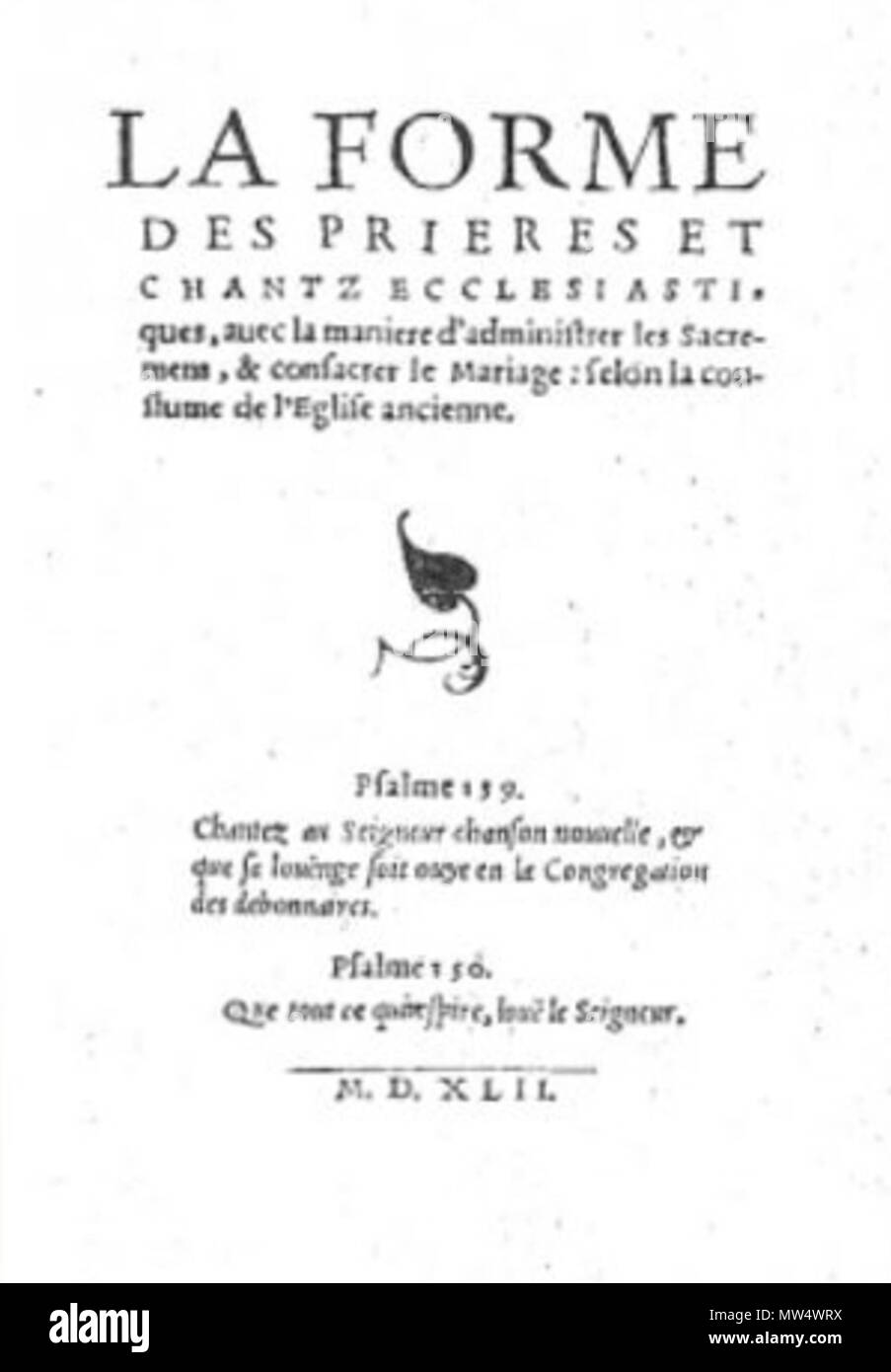 212 Forme prières 1542 Banque D'Images