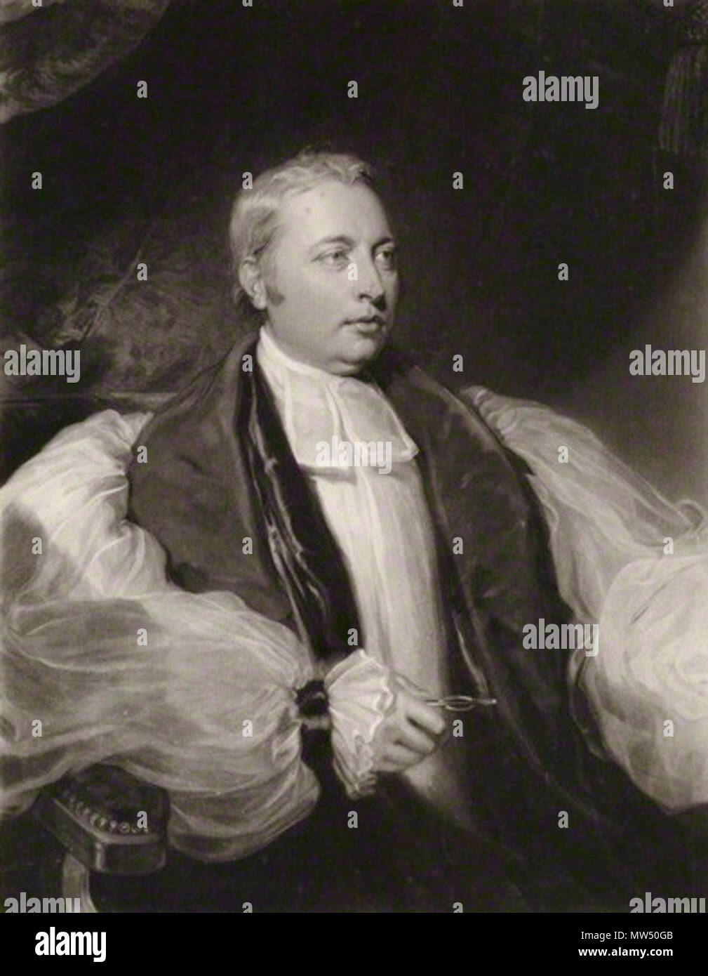 . Anglais : John Jebb (1775-1833) . 1830 Après 1826, la peinture. Thomas Goff Lupton, d'après sir Thomas Lawrence 85 BishopJebb Banque D'Images