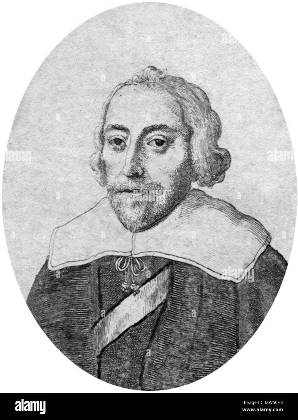 . Anglais : Oliver St John, 1er comte de Bolingbroke (c1580-1646) . 1 stEarlOfBolingbroke 14 Wenceslas Hollar Banque D'Images