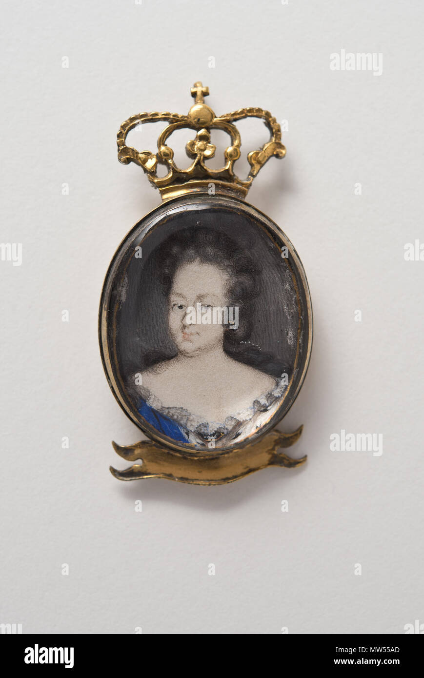NMB 2672396 Maria Amalia (1653-1711), av prinsessa Kurland, lantgrevinna Hessen-Kassel, av med cadeaux Karl - Nationalmuseum - 174903 Banque D'Images