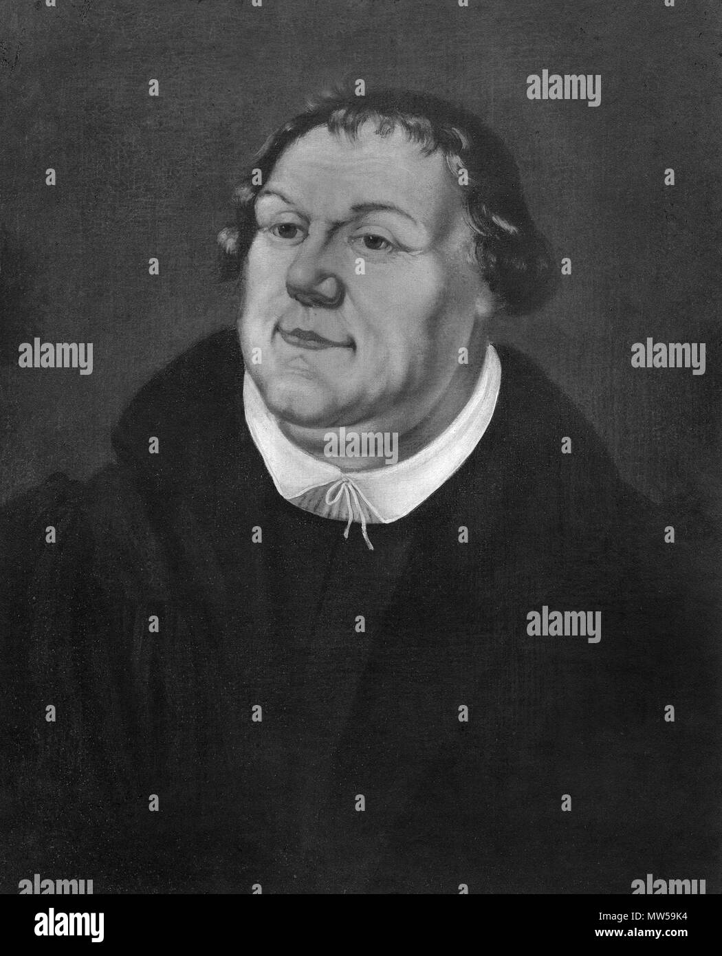 . Svenska : Martin Luther, 1483-1546 . Date inconnue 382 Martin Luther, 1483-1546 - Nationalmuseum - 15279 Banque D'Images