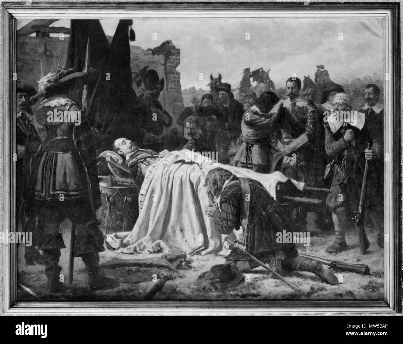 . Svenska : Gustav II Adolf, 1594-1632, kung av Sverige . Date inconnue 258 Gustave II Adolphe, 1594-1632, av Sverige kung (V. Schuck) - Nationalmuseum - 38908 Banque D'Images