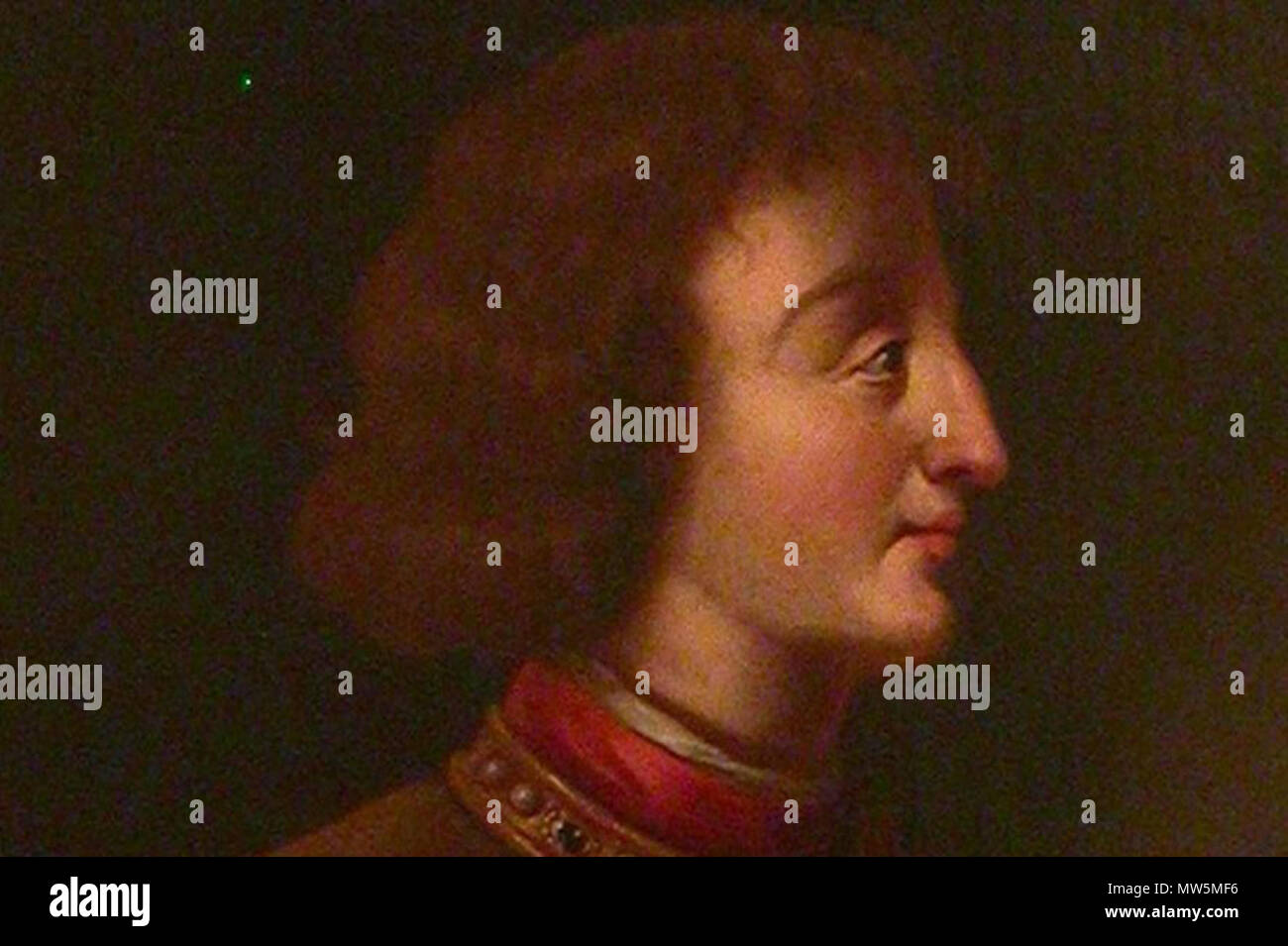 . Anglais : Peinture du roi Malcolm II d'Écosse, a statué 1005-1034. Peint dans le 17e siècle ?. 3 juin 2017, 19:47:22. Auteur inconnu 389 Malcolm II d'Écosse peinture Banque D'Images