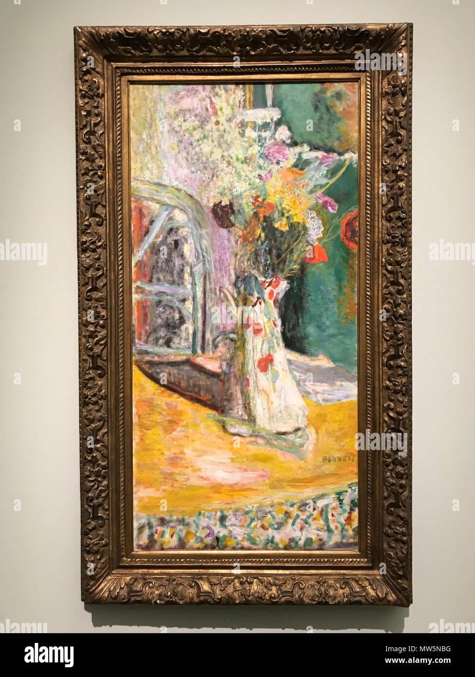 . Anglais : Pierre Bonnard peinture prises à l'exposition Matisse-Bonnard dans le Städel Museum . 21 octobre 2017, 14:14:09. Multichill 482 Pierre Bonnard - Francfort 03 Matisse-Bonnard Banque D'Images