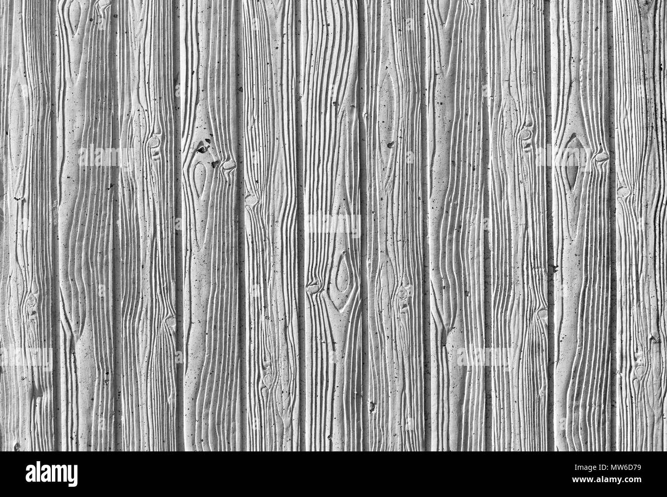 Mentions légales de bois de chêne dans la texture du bois - béton coulé Banque D'Images
