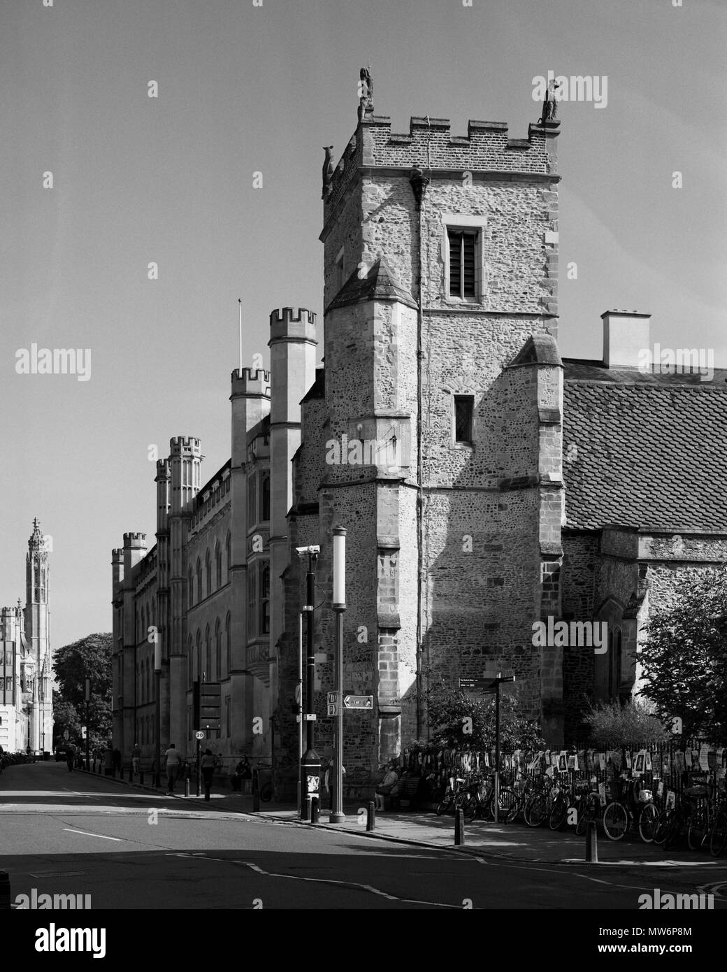 Eglise St Botolph, Trumpingcon Street Cambridge Banque D'Images