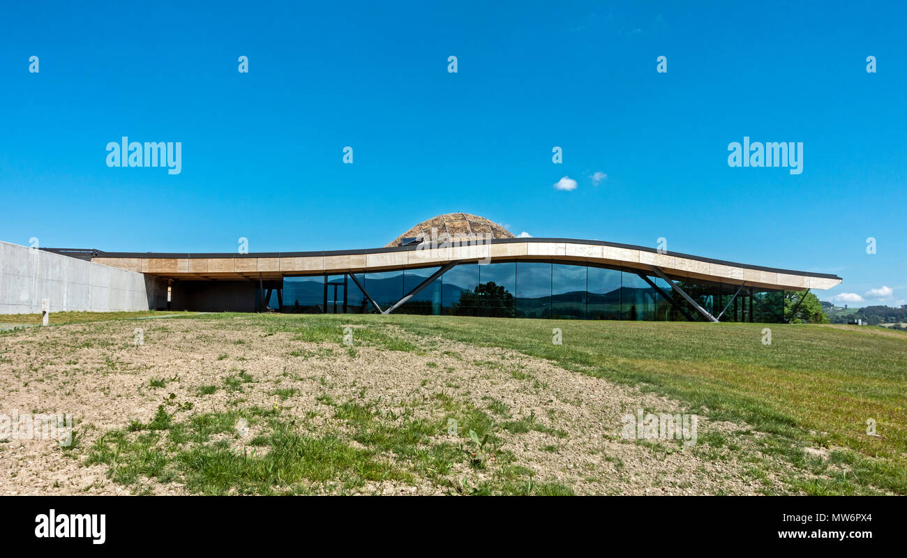 La nouvelle distillerie de whisky Macallan et centre d'information sur le Macallan domaine près de Aberlour dans le Speyside Ecosse UK Banque D'Images