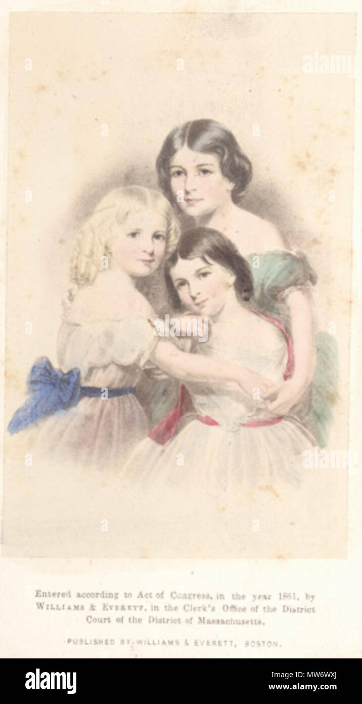 . H.W. Les enfants de Longfellow, publié par Williams & Everett, Boston . 1861. Williams & Everett 91861 enfants Longfellow Williams Everett Boston Banque D'Images