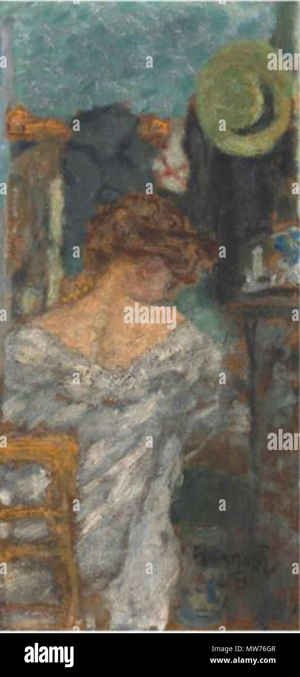 . English : Femme assise, de dos . Peint en 1898 204 Femme assise, de dos Banque D'Images