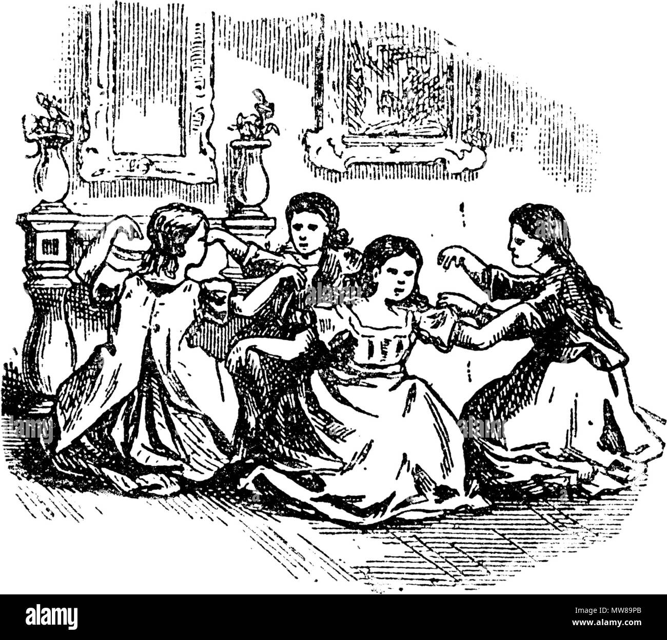 . Nederlands : Ballonlegen pigebørn : er kun pour og bedst j'blaesevejr à lege. Tager l'homme haenderne hverandre i og hopper rundt i kreds. Homme standser idet, pantoufle homme kaeden og snurrer sig les plus derpå gange hastig runt ; siges : "En, à, tre,' og man lader sig falde på hug - Kjolen vil da bruse som en ballon. Anglais : Ballon : Le jeu est seulement pour les filles et la meilleure à jouer dans des conditions venteuses. Vous prendre par la main et sautent autour du cercle. Que vous arrêtez, vous éviter de chaîne et tourner plusieurs fois autour de rapidement ; puis il dit : 'un, deux, trois," et vous vous laissez tomber l'accroupissement - la robe va Banque D'Images