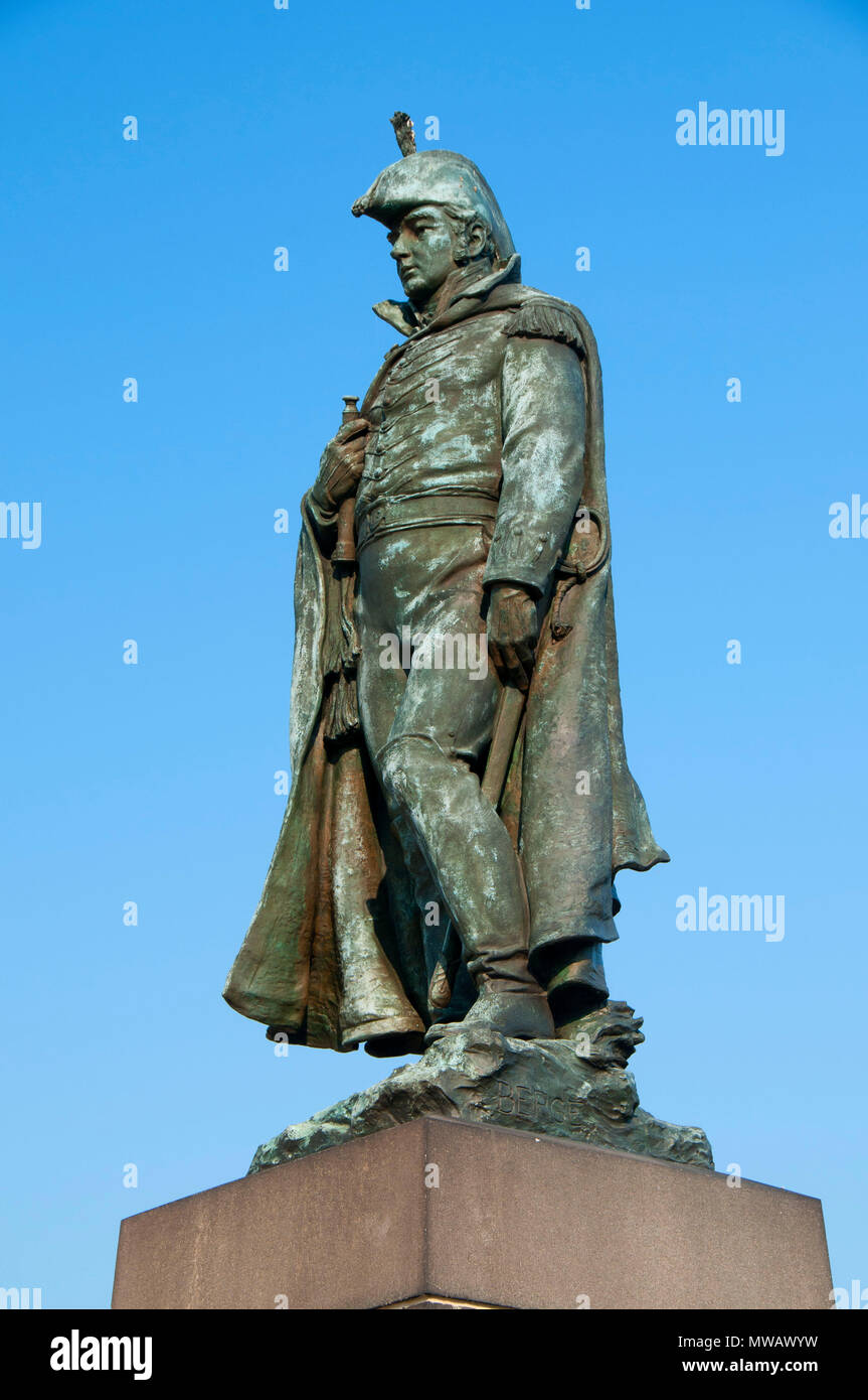 Armistead statue, Fort McHenry National Monument historique et lieu de culte, Maryland Banque D'Images