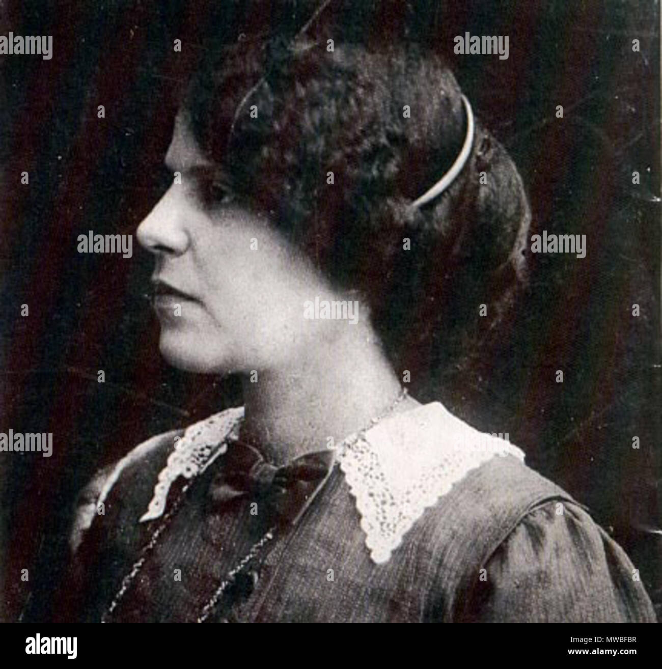 . Português : Sebastiana de Mello (uo) Melo Freire, un Dona Yayá. 1910. 167 Inconnu 01 Dona yaya Banque D'Images