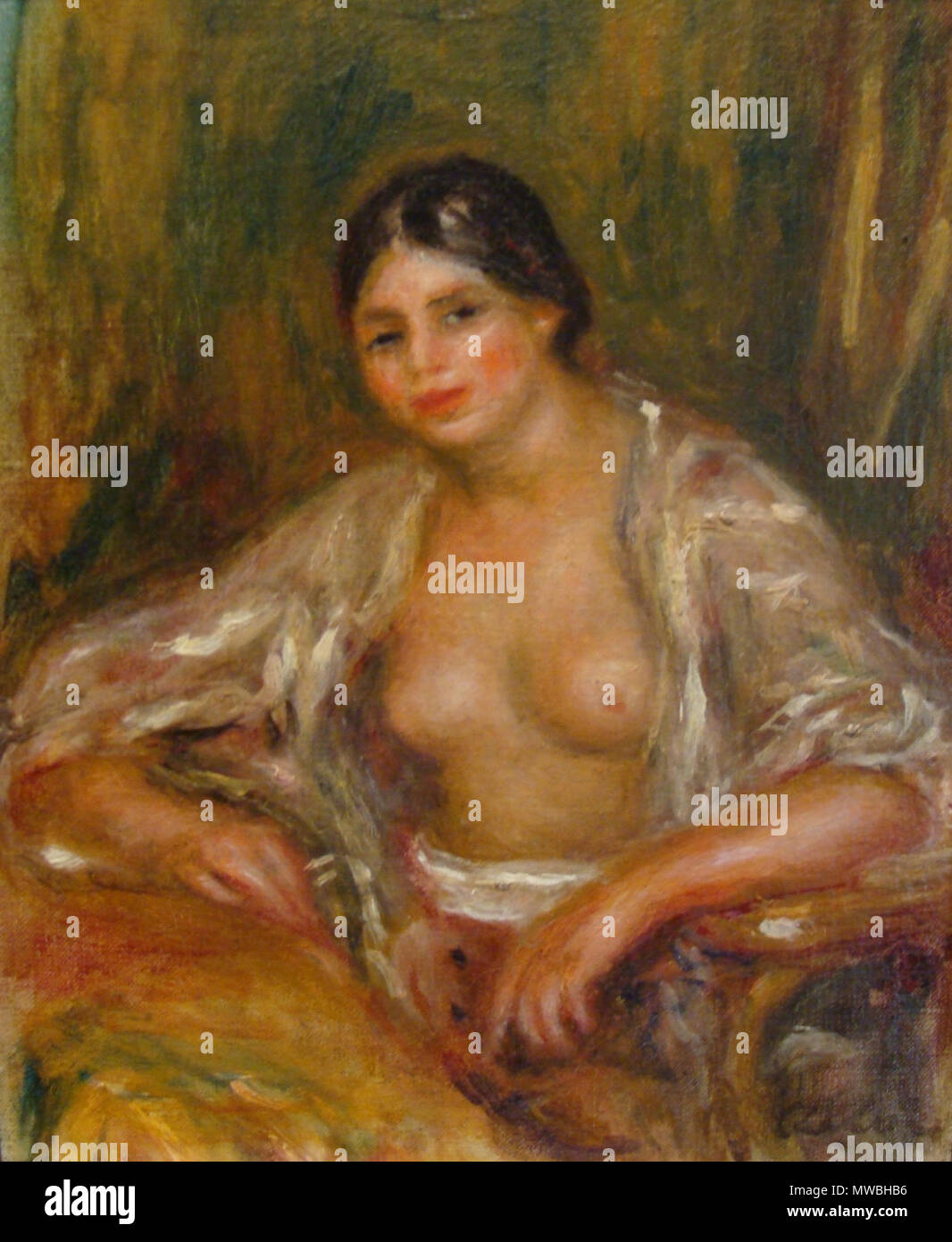 Gabrielle Renoir 517 Costume Oriental Nima Banque D'Images