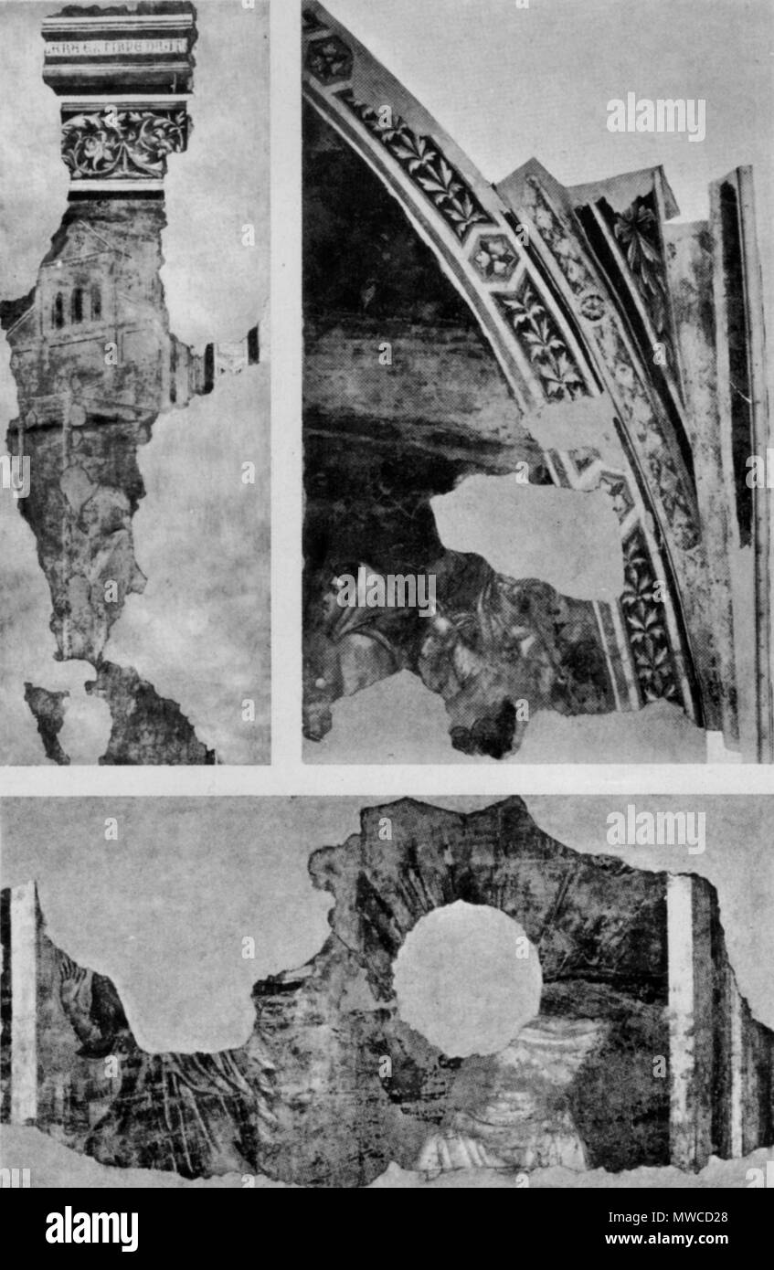 . Giotto, frammenti di storie della Vergine dalla Badia Fiorentina . 1300s. voir le nom du fichier ou de la catégorie 244 Giotto, frammenti di storie della Vergine dalla Badia Fiorentina Banque D'Images