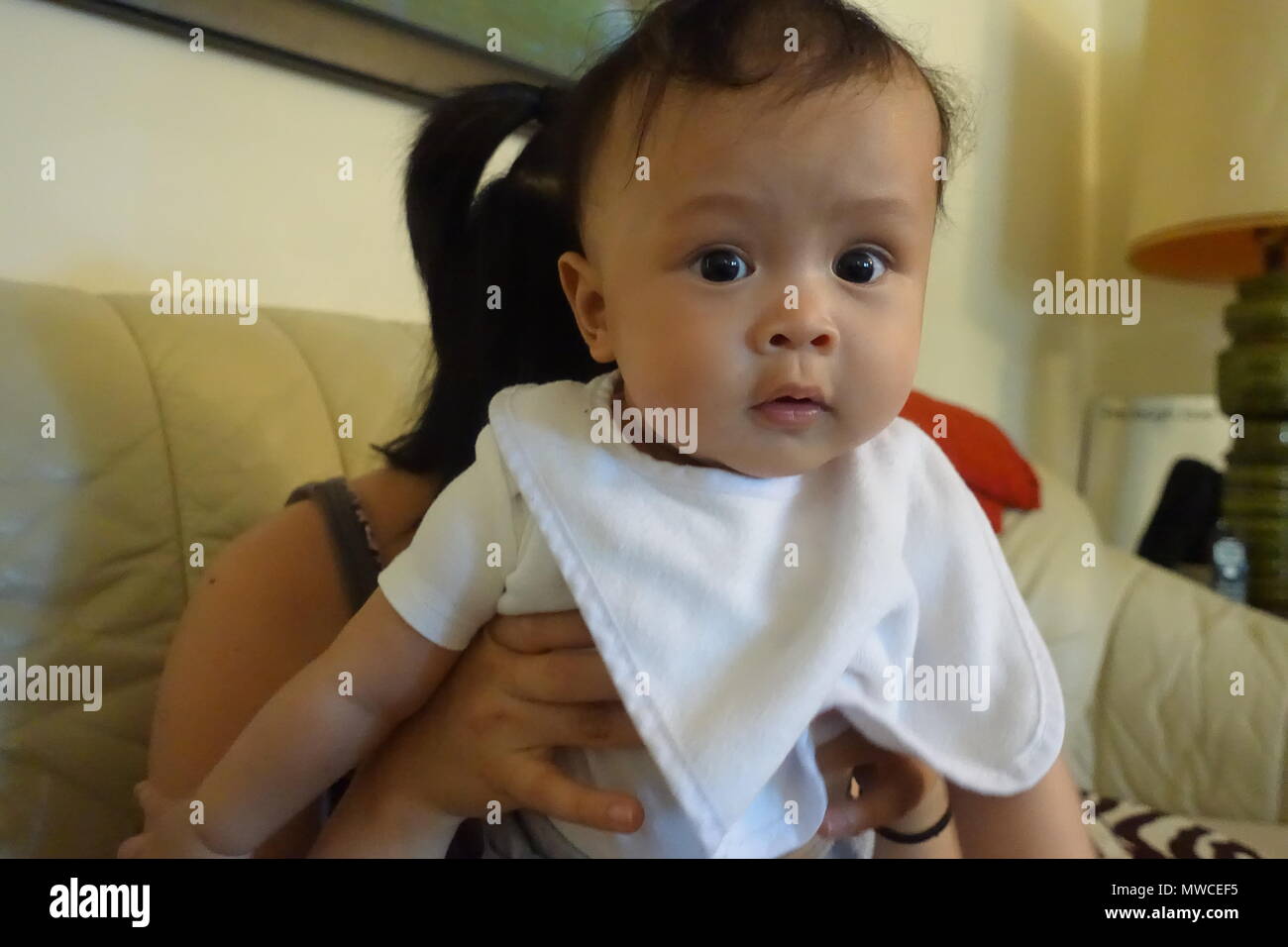 Espagnol 6 Mois Bebe Garcon A Vancouver Canada Photo Stock Alamy