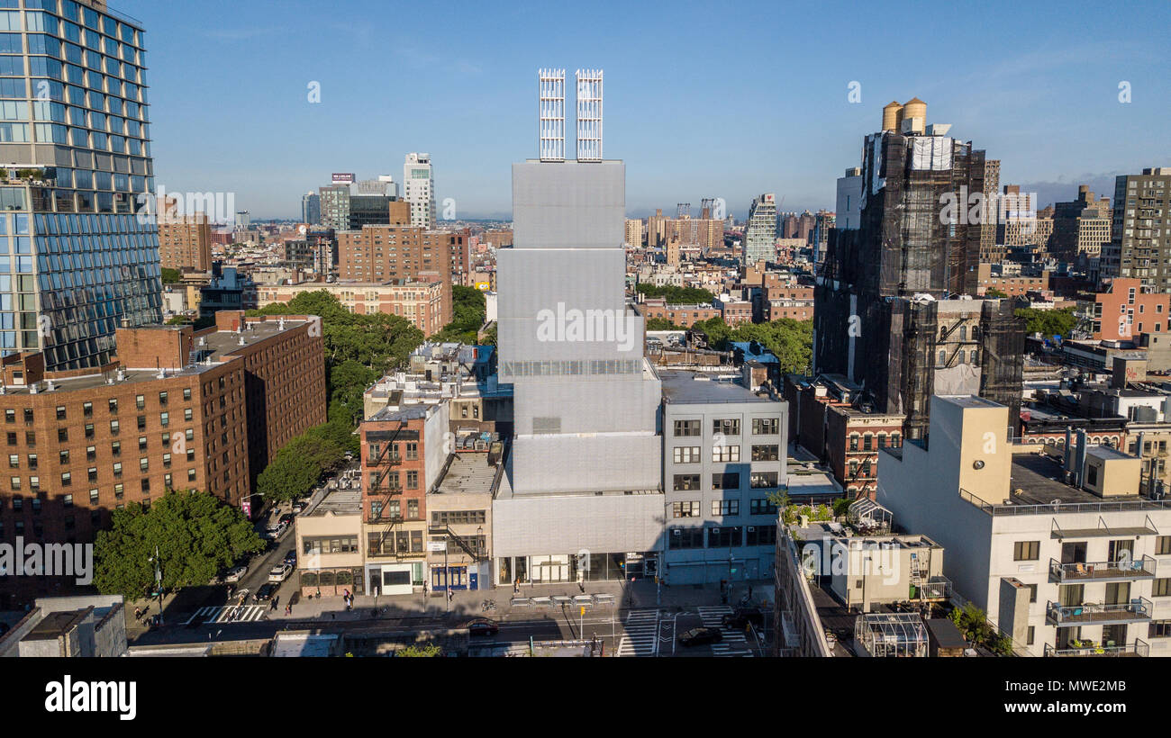 Nouveau Musée d'Art Contemporain, Manhattan, New York City, NY, USA Banque D'Images