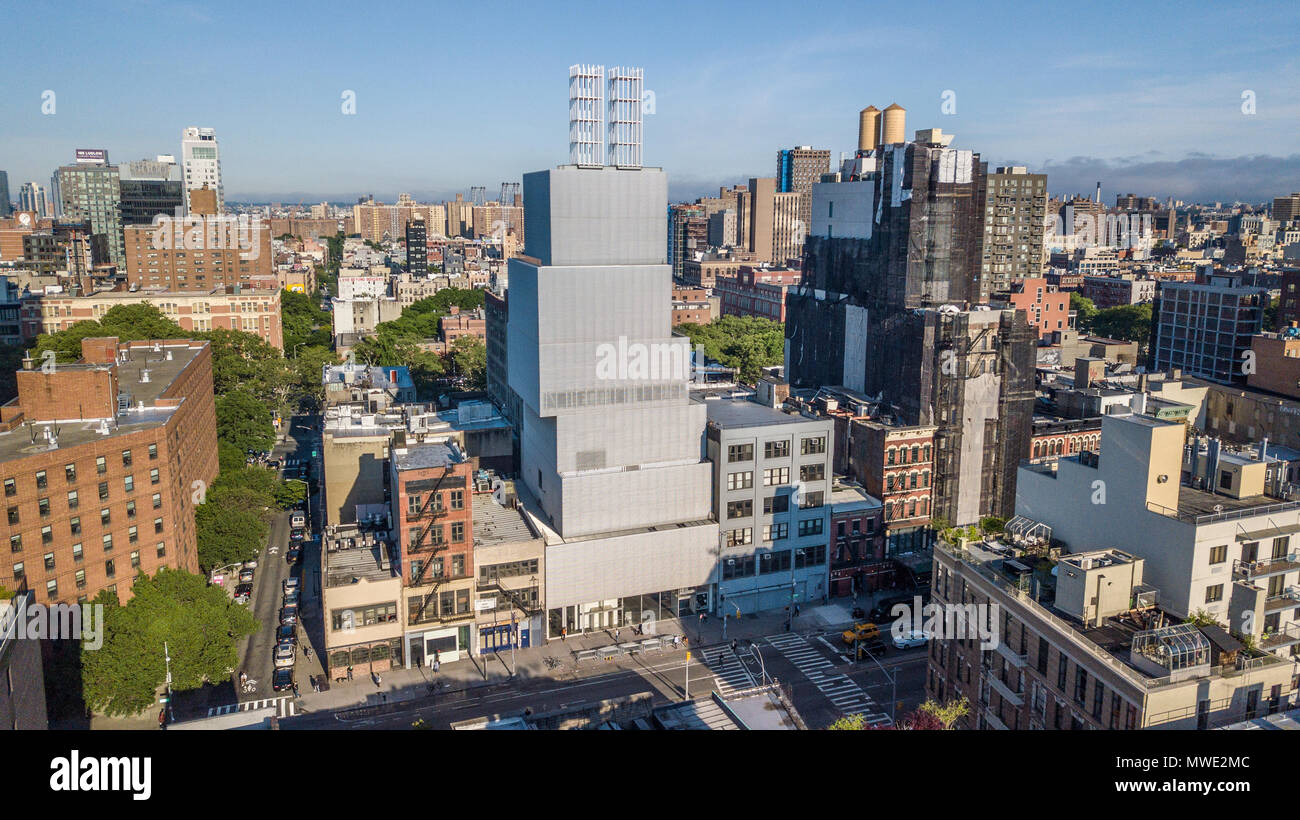 Nouveau Musée d'Art Contemporain, Manhattan, New York City, NY, USA Banque D'Images